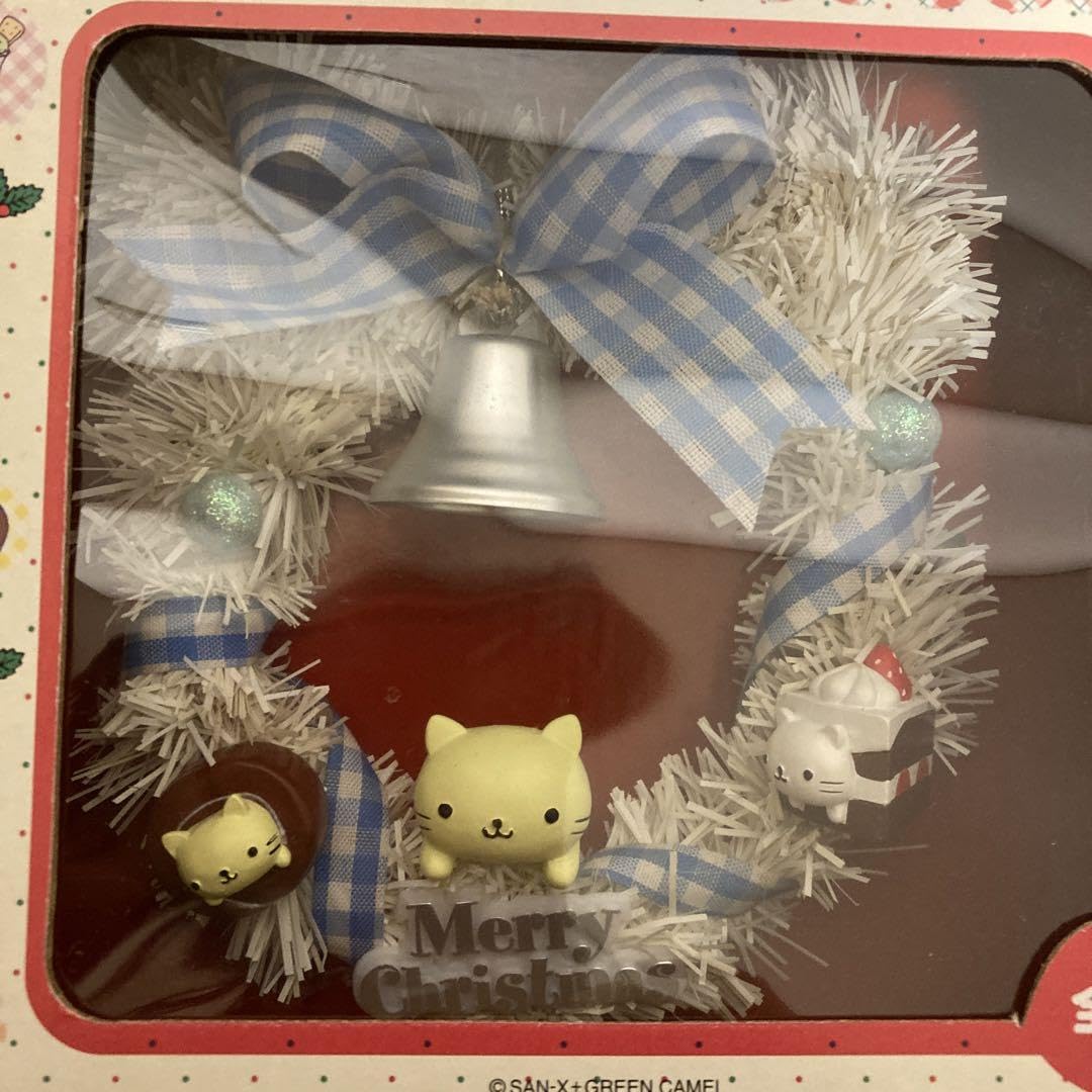 にゃんにゃんにゃんこ にゃんこカフェ クリスマスリース